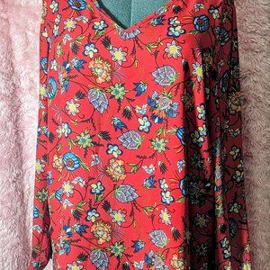 Chelsea & Theodore floral blouse